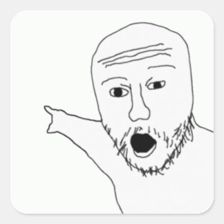 Pointing Wojak stickers