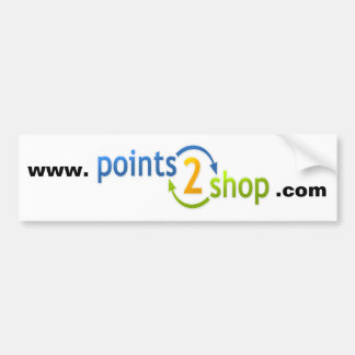 points2shop bumper sticker