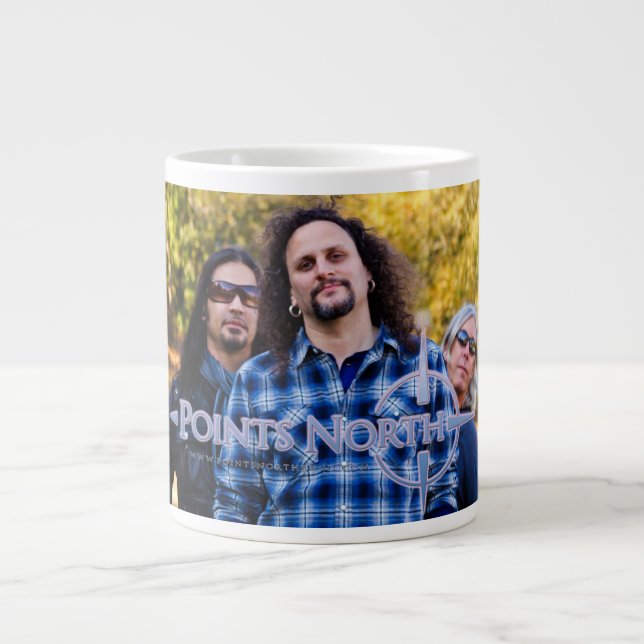 Points North "Trio" Jumbo Mug (Front)