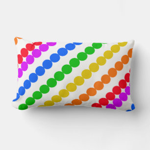 Points Rainbow Lumbar Cushion