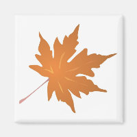 Pointy Brown Maple Leaf