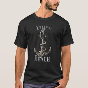 Poipu Beach Hawaii Vacation Nautical Anchor Sailin T-Shirt