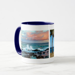 Po'ipu Beach, Kaua'i Hawaii, Keepsake Mug