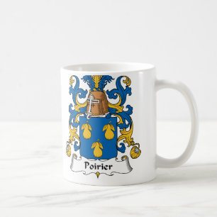 Poirier Family Crest Coffee Mug