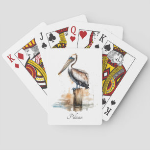 Poise of the Pelican  Playing Cards