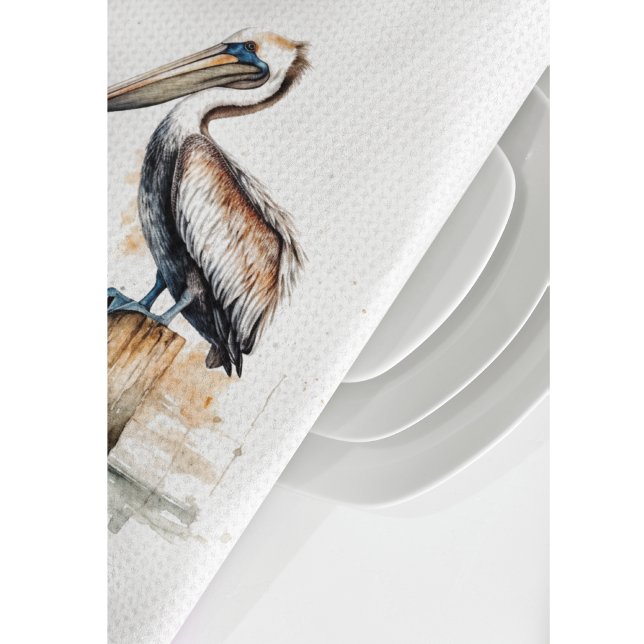 Poise of the Pelican  Tea Towel (Creator Uploaded)