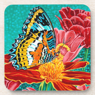 Poised Butterfly I Coaster