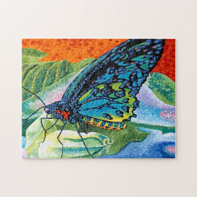 Poised Butterfly II Jigsaw Puzzle (Horizontal)