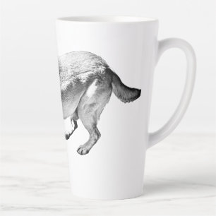 Poised Stride – Side Profile Latte Mug