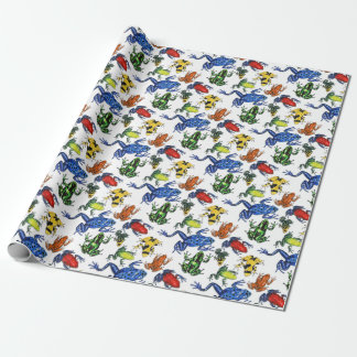 Poison Arrow Frog Wrapping Paper