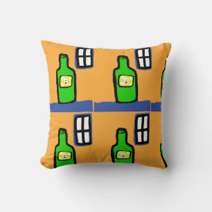 poison battle cartoon drawing cushion