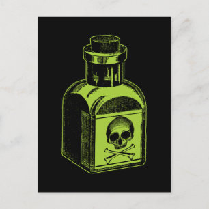 Poison Bottle Postcard