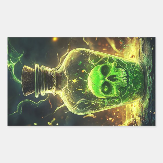 Poison Bottle Sticker (Front)