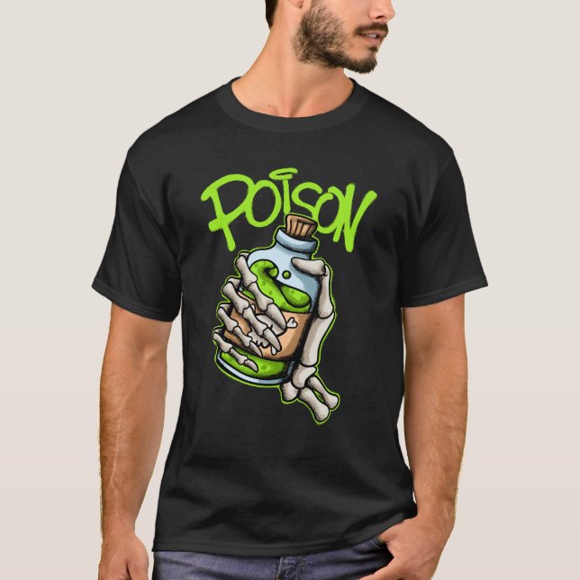 Poison Bottle streetwear  T-Shirt (Front)
