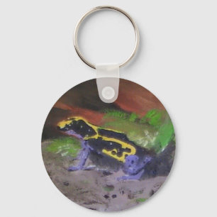 Poison Dart Frog # 3 Key Ring