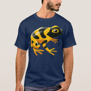 Poison Dart Frog - Black Yellow - Amphibian - I T-Shirt
