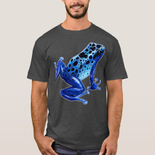 Poison Dart Frog - Blue - Amphibian - I Love T-Shirt