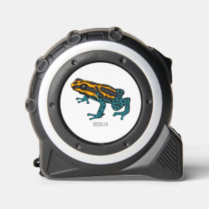 Poison dart frog cartoon illustration 1