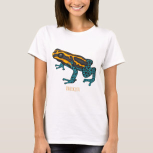 Poison dart frog cartoon illustration  T-Shirt
