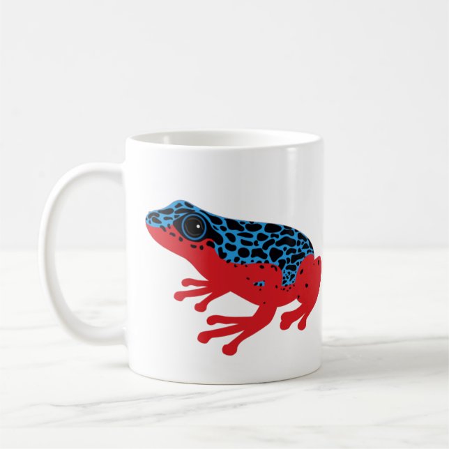 Poison Dart Frog Coffee Mug (Left)