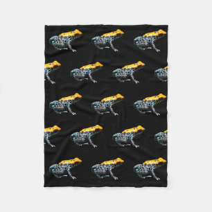 Poison Dart Frog Fleece Blanket