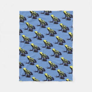 Poison Dart Frog Fleece Blanket