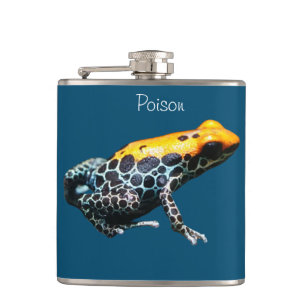 Poison Dart Frog Hip Flask