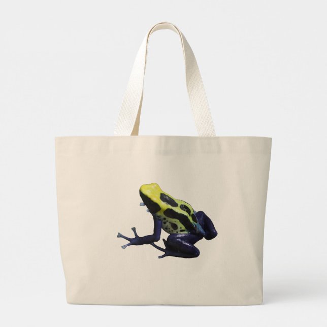 Poison Dart Frog Large Tote Bag (Back)