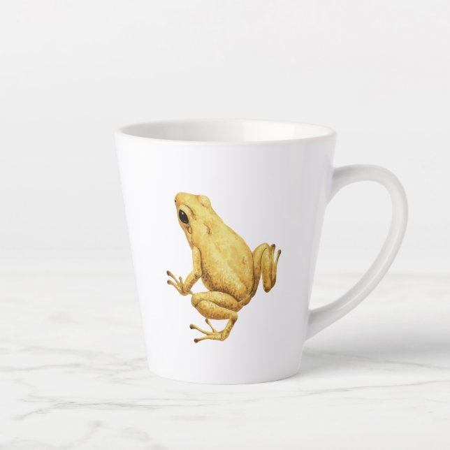 Poison dart frog latte mug (Right)