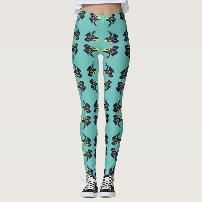 Poison Dart Frog Leggings (Front)