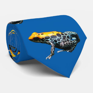 Poison Dart Frog Neck Tie