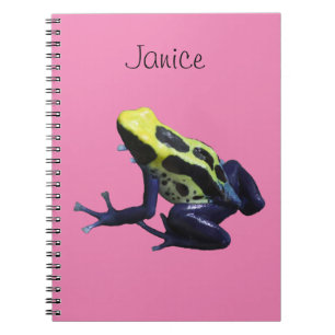 Poison Dart Frog Notebook