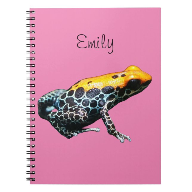 Poison Dart Frog Notebook (Front)