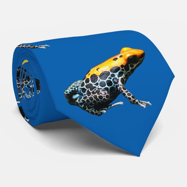 Poison Dart Frog Tie (Rolled)