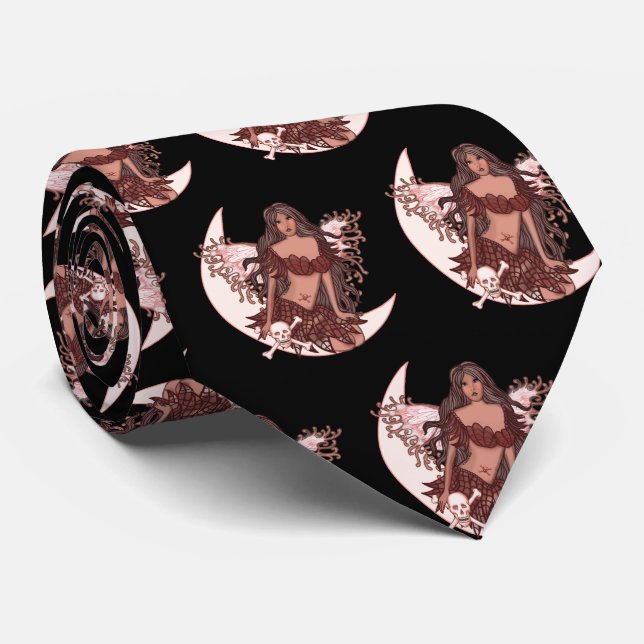 Poison Fairy mens tie (Rolled)