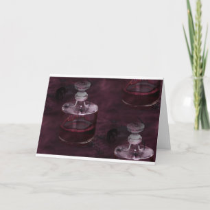 poison halloween card