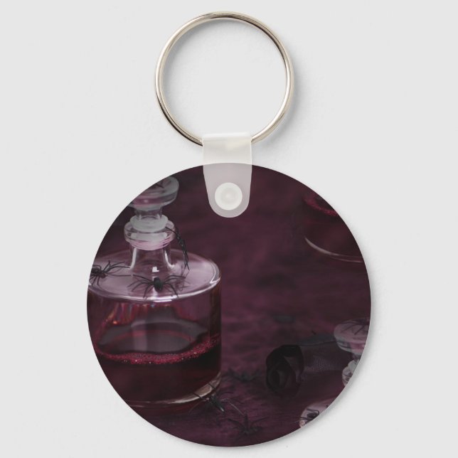 poison halloween key ring (Front)