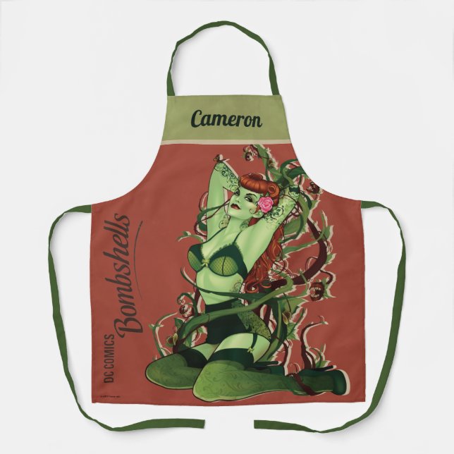 Poison Ivy Bombshell Apron (Front)