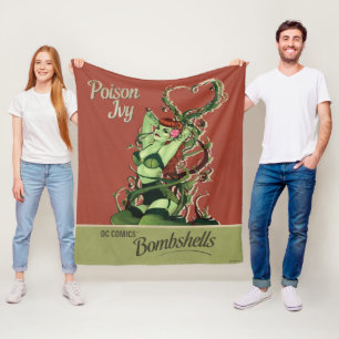 Poison Ivy Bombshell Fleece Blanket