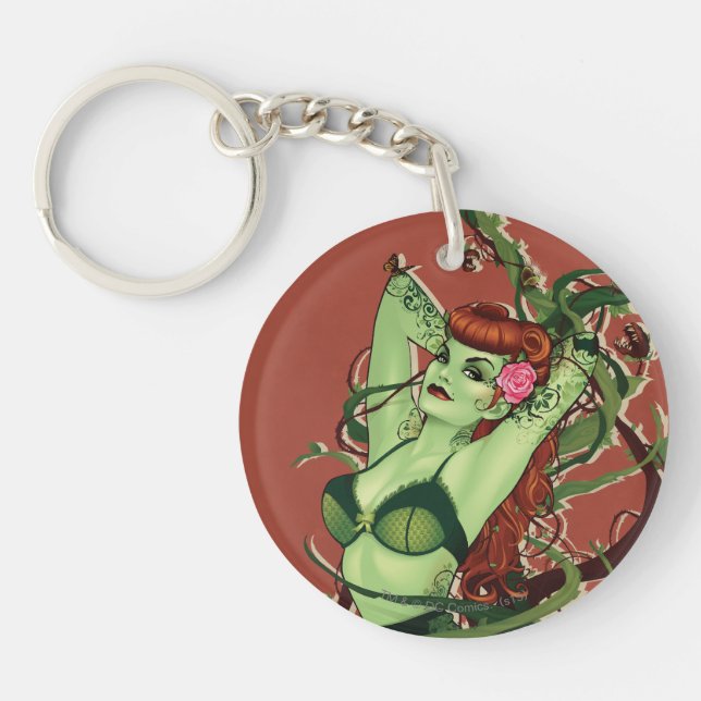 Poison Ivy Bombshell Key Ring (Front)