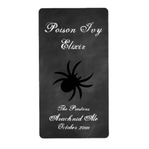 Poison Ivy Elixir Beer Label