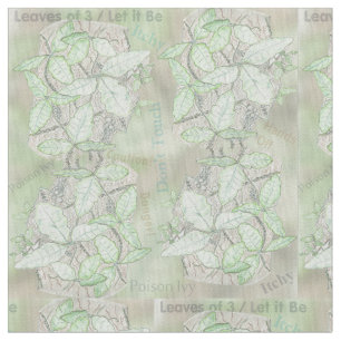 Poison Ivy Fabric