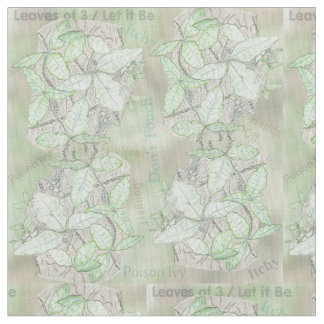 Poison Ivy Fabric