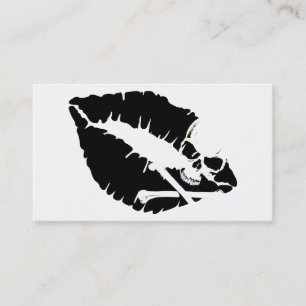poison lips business card