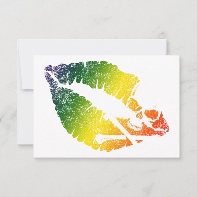 poison lips invitation (Front)