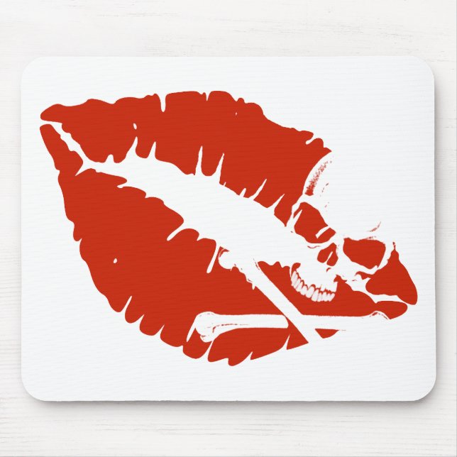 poison lips mouse pad (Front)