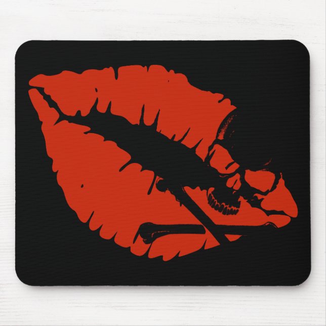poison lips mouse pad (Front)
