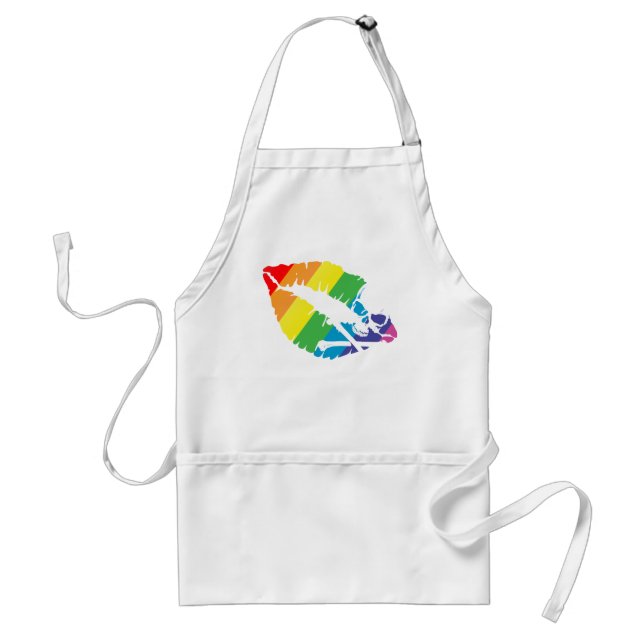 poison lips standard apron (Front)