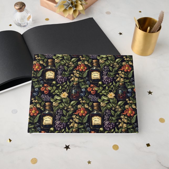 Poison Petals Guest Book (Front Open)