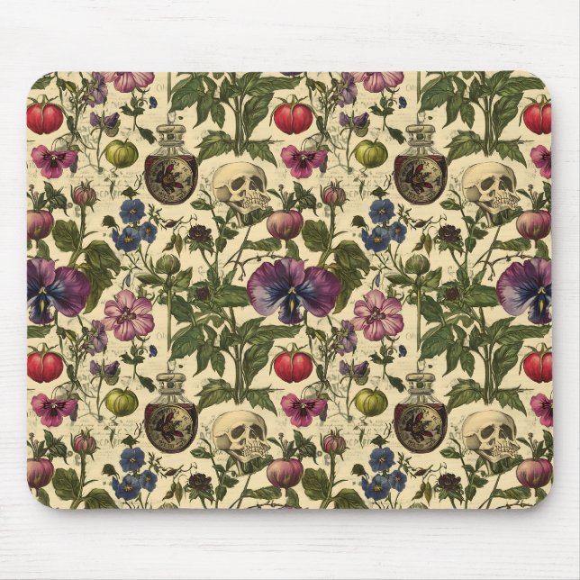 Poison Petals Mouse Pad (Front)